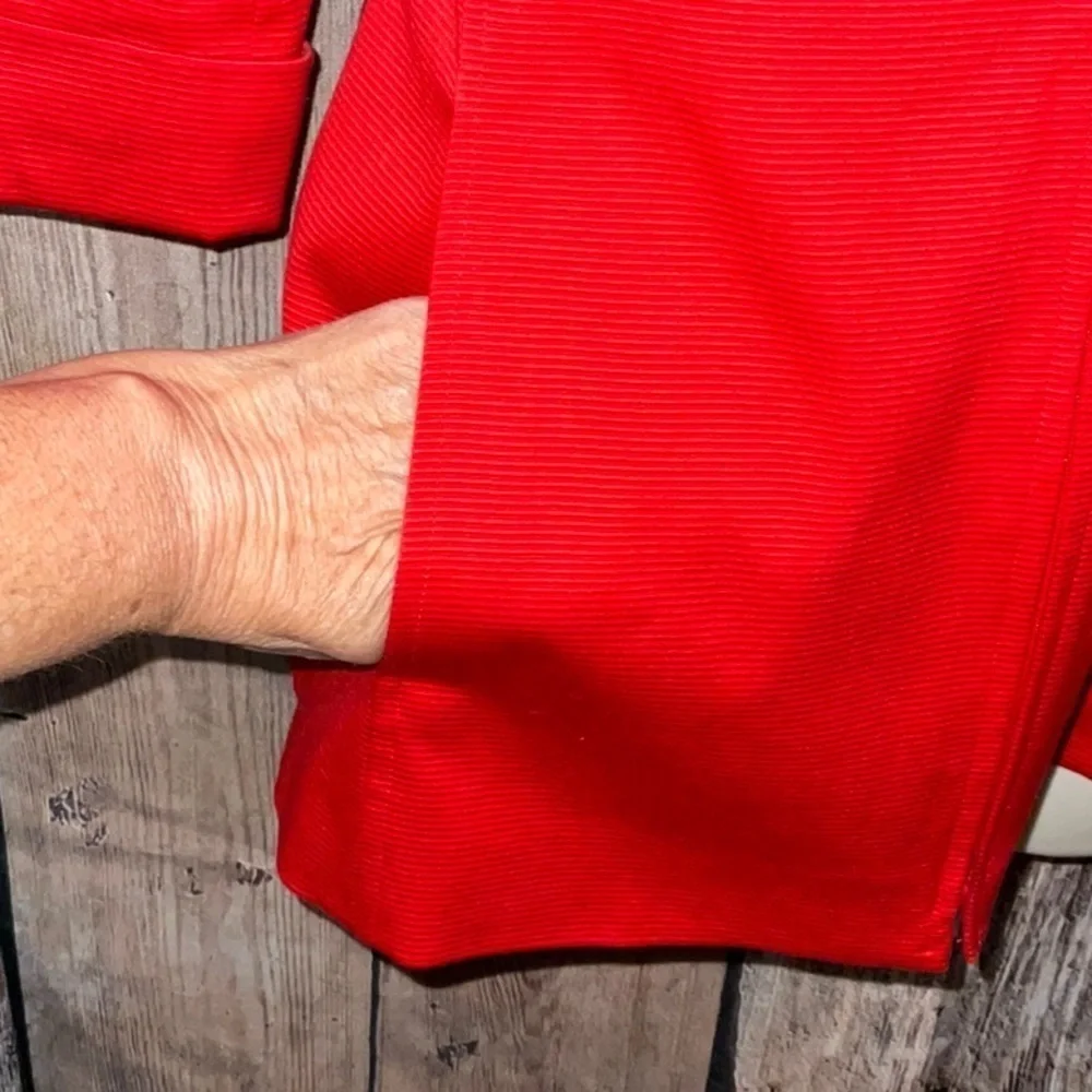 Linda Allard Ellen Tracy Red Jacket, Size 2